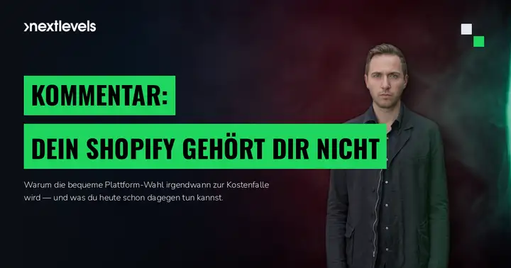 Kommentar: Dein Shopify-Shop gehört dir nicht