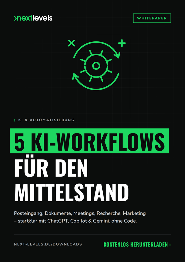 5 KI-Workflows für den Mittelstand