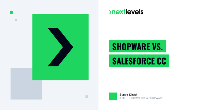 Shopware vs. Salesforce Commerce Cloud: Welche Enterprise-Plattform passt zum Mittelstand?