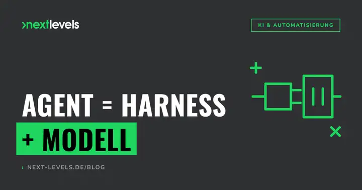 Agent = Harness + Modell: Warum die Modellfrage die falsche Diskussion ist