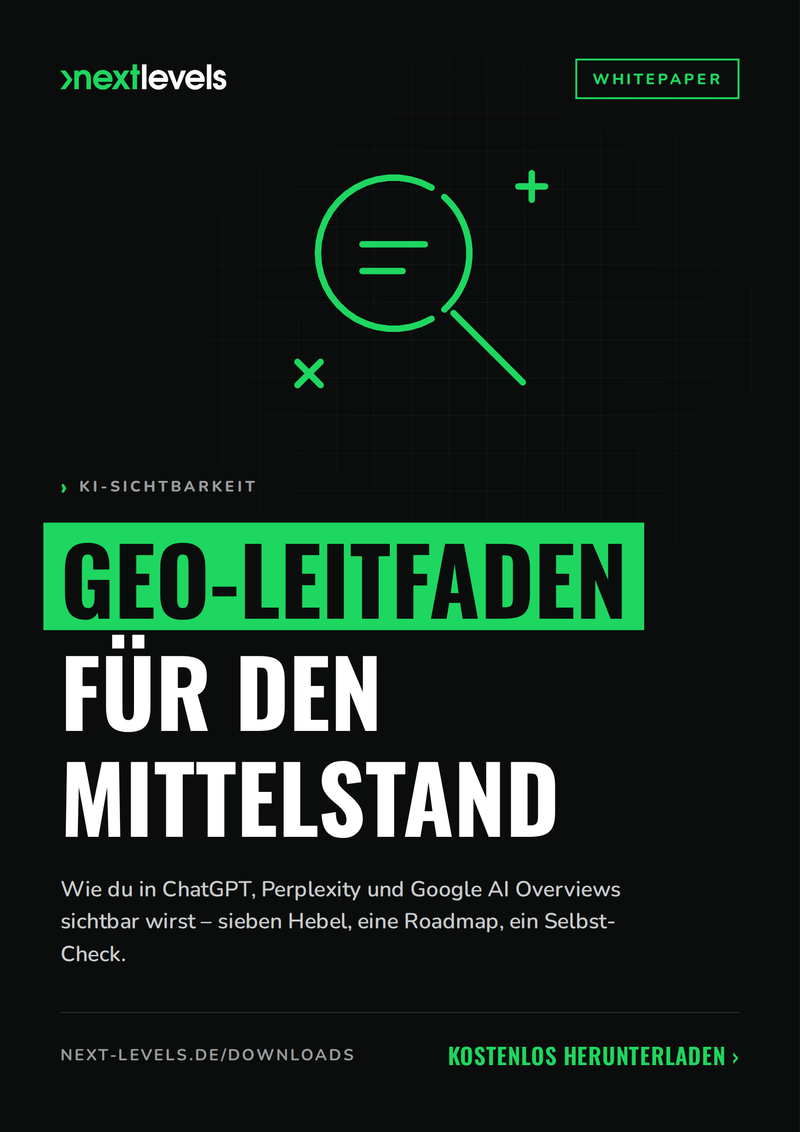 GEO Leitfaden jetzt sichern