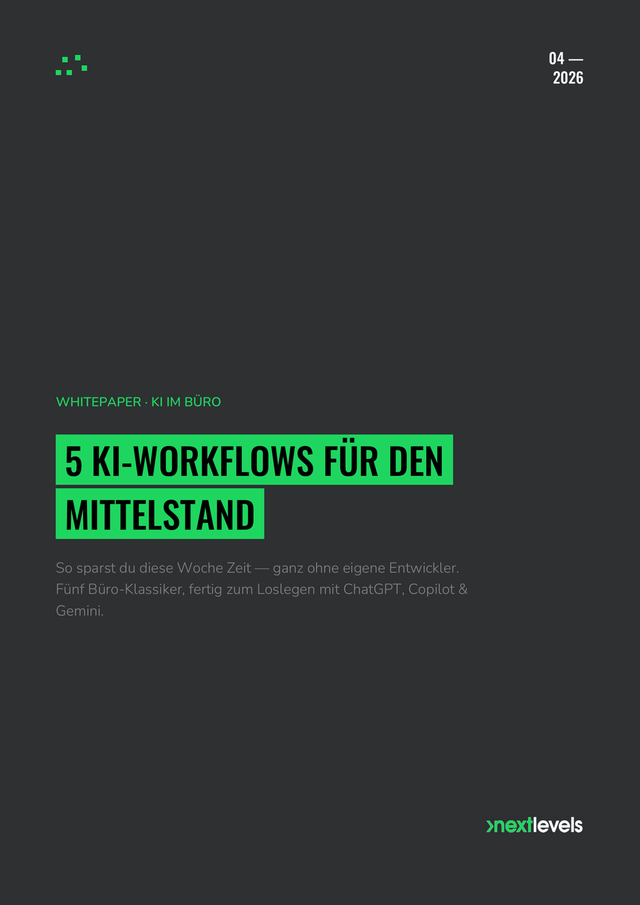 5 KI-Workflows für den Mittelstand