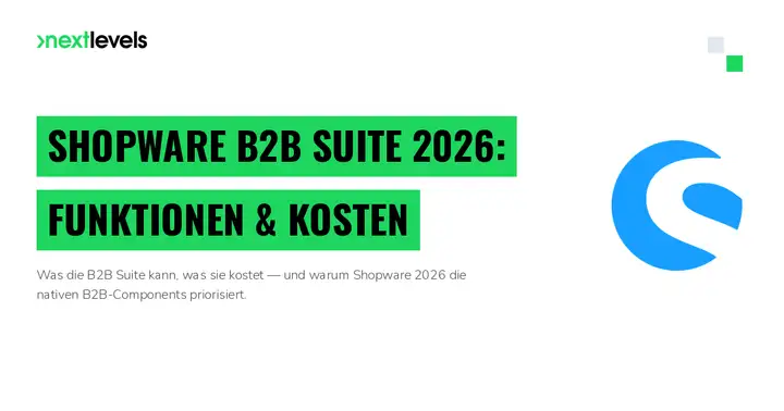 Shopware B2B Suite 2026: Funktionen, Kosten und warum die Suite gerade ausläuft
