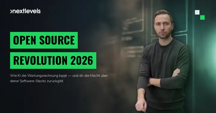 Open Source Revolution: Wie KI die Wartungsrechnung kippt und dir die Macht über deine Software zurückgibt