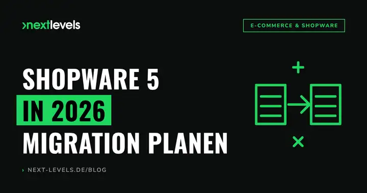 Shopware 5 in 2026: Warum jeder Monat teurer wird – und wie die Migration planbar gelingt