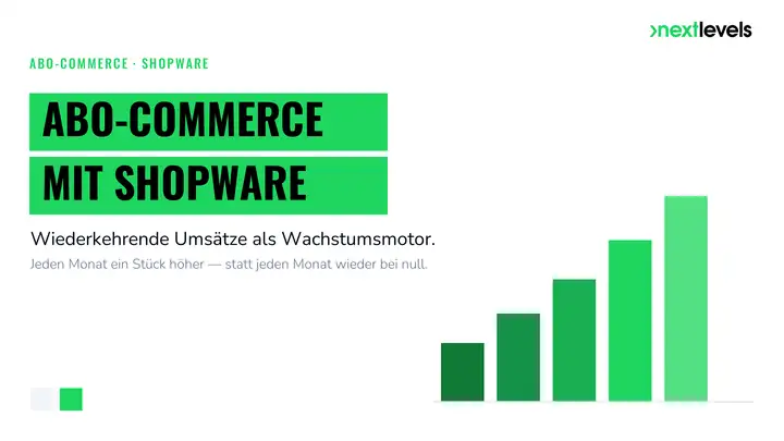 Abo-Commerce mit Shopware: Wie wiederkehrende Umsätze deinen Shop tragen